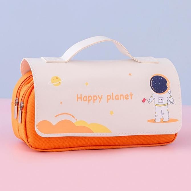 

Baru Mismi Bea Pencil Case Kapasitas Besar 2 Slot Lucu Stylish Kotak Pensil Sekolah - Pc3B