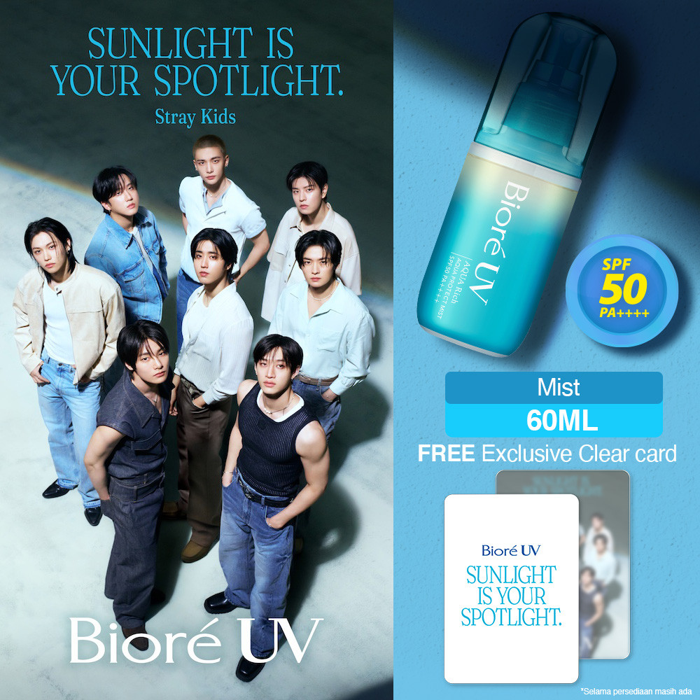 Biore UV Aqua Rich Skincare Sunscreen 60ML Aqua Protect Mist 60ML SPF 50 PA++++