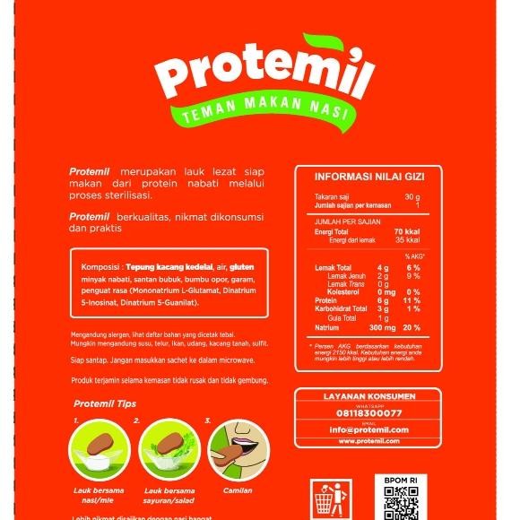 

Protemil Opor 10pcs / Makanan Instan / Siap Makan