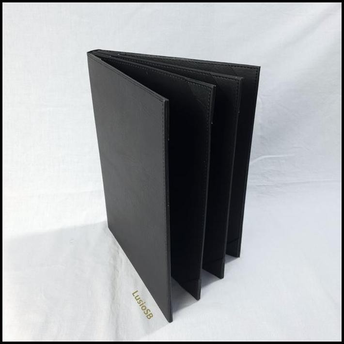 

Buku Menu Premium A4 LusioSB Kulit Faux Leather