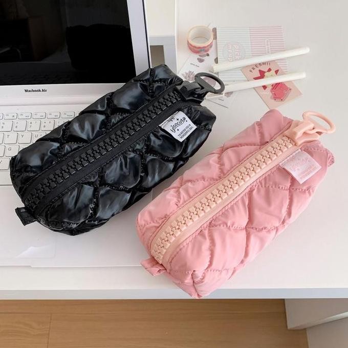 

Baru Shinsday Tempat Pensil Coquette Y2K Aesthetic Bow Pouch Makeup Organizer Lucu