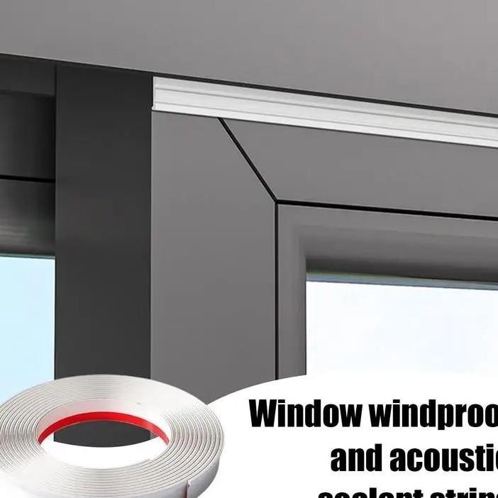 Silikon Penutup Celah Pintu Jendela Sliding Peredam Kedap Suara Silicon Penutup Pintu Jendela Slidin