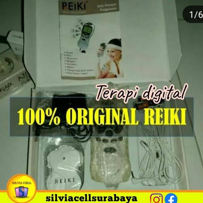baru alat pijat digital reiki elektrik terapi tubuh nyeri otot original