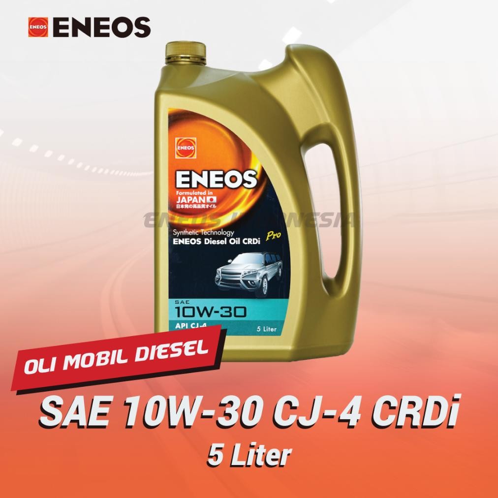 Oli Mobil Diesel ENEOS SAE 10W-30 CK-4 CRDi 5 Liter