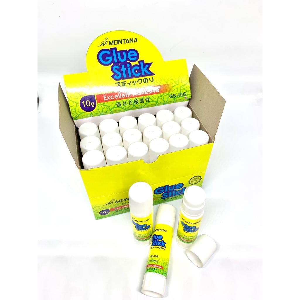 

Lem Glue Stick / Lem Batang Montana GS-10 / 10Gr PER PCS
