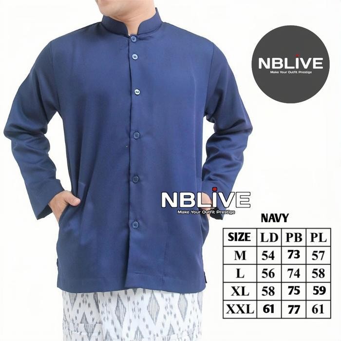 Sg Koko Haibah Bahan Katun Hijau Sage Polos Lengan Panjang Baju Koko Putih Habaib Jumbo Murah Koko H