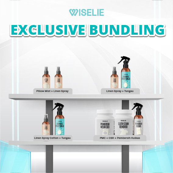 [BUNDLING] - Wiselie Spray Linen & Anti Tungau – Nyenyak, Bersih, Segar Sepanjang Malam dan Tidur Le