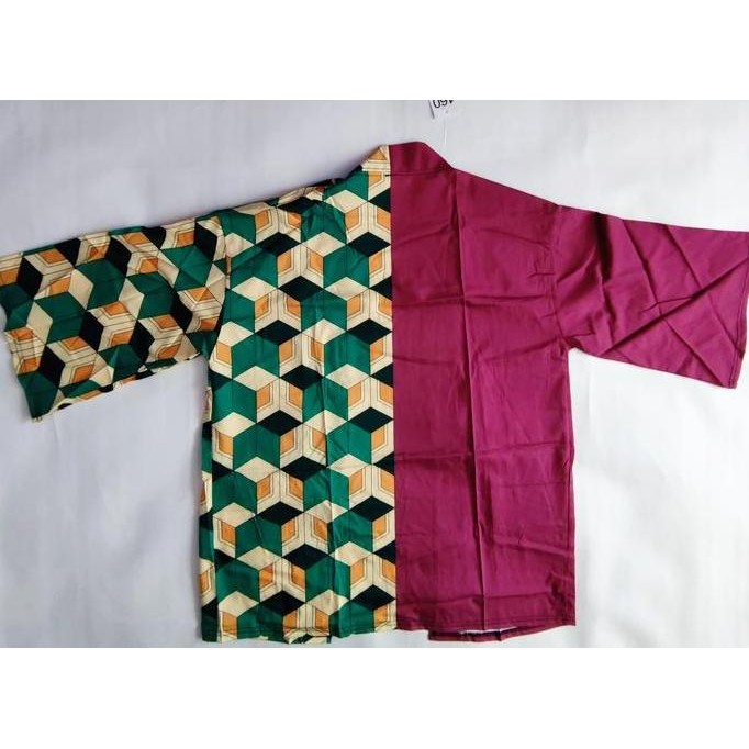 Pasti Murah Kimono Demon Slayer Cosplay Baju Anak Haori Anime Jepang Tanjiro Impor