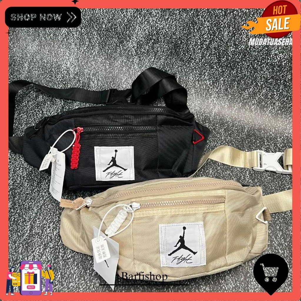 Air Jordan Flight Reverse Waistbag / Tas Pinggang Jordan /  Tas Selempang  / Slingbag / Tas Kuliah /