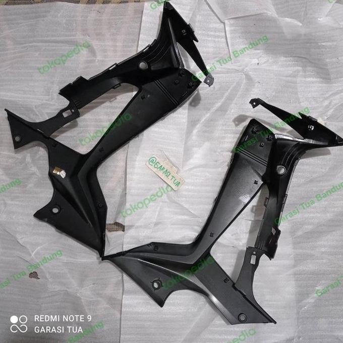 Cover Sayap Dalam Set Kiri Kanan Supra X 125 Batman Ori Orinal AHM