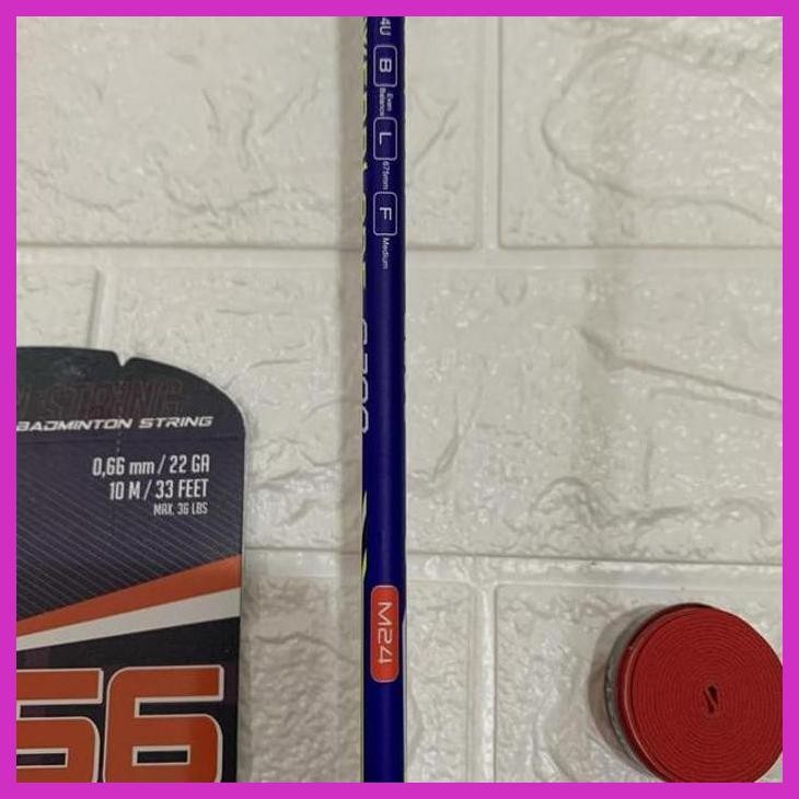 (OLAHRAGA) RAKET BADMINTON CARLTON POWERBLADE C200+GRIP ORIGINAL PRIVASI AMAN