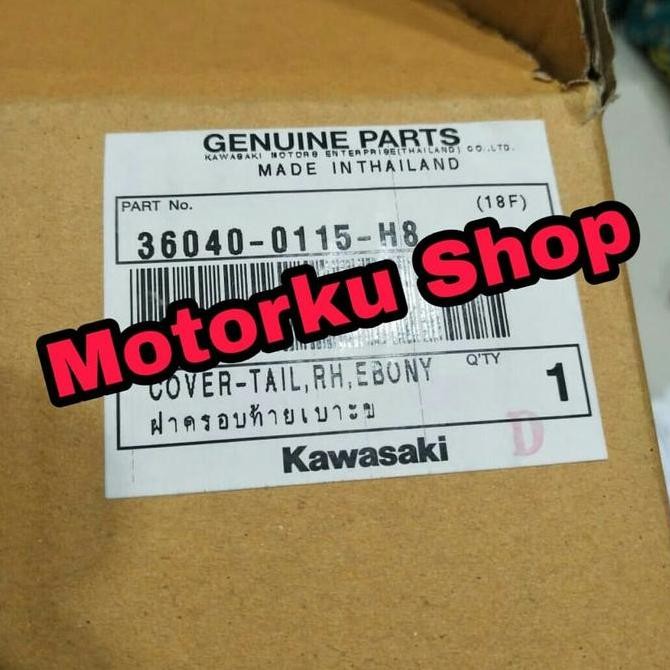 COVER BODY BELAKANG NINJA 250 KARBU BODI BELAKANG NINJA 250 KARBU