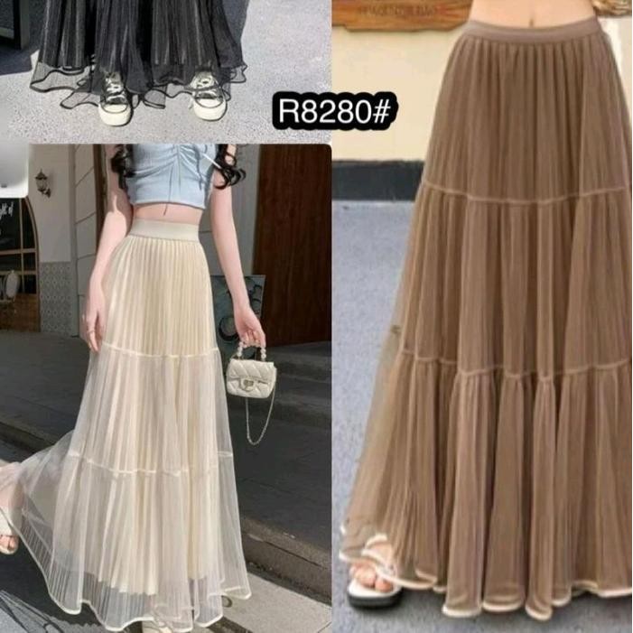Rok Tutu Bkk Tingkat Dua Polos  Quality Premium