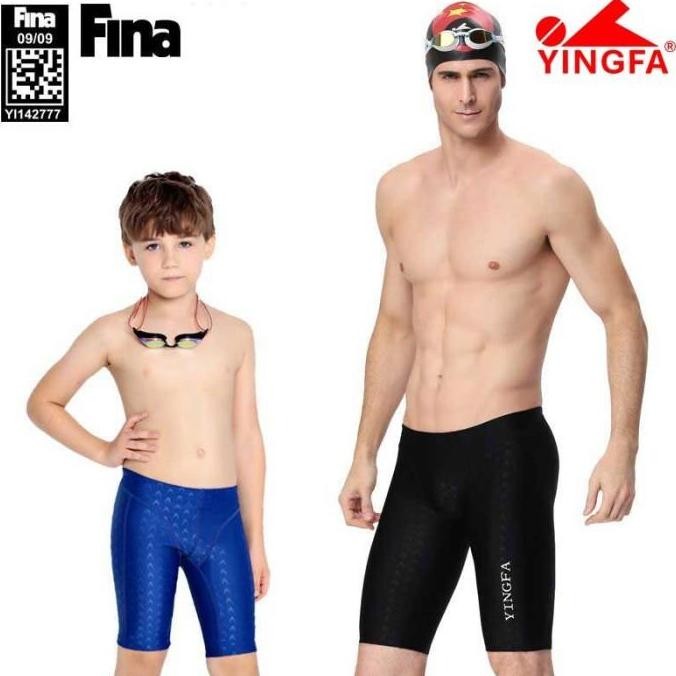 Yingfa Fina Baju Renang Celana Pendek Pria Profesional Celana Renang 9205 Kompetisi Balap Baju Renan