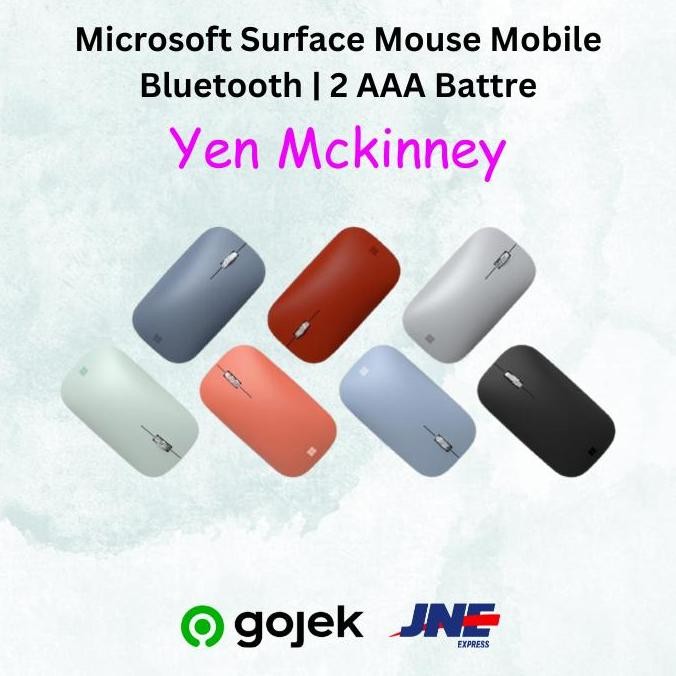 Microsoft Surface Mouse Mobile Bluetooth, Surface Pro Go Laptop