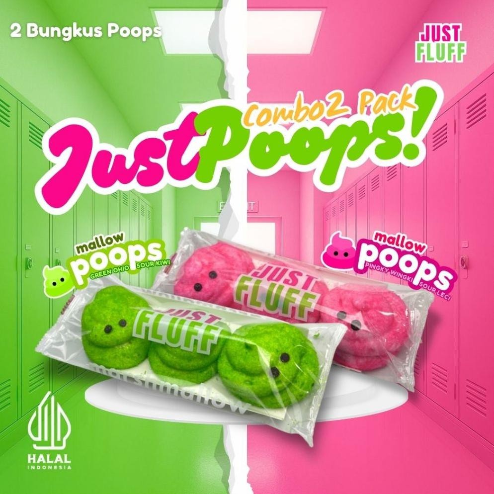 

[Buy 1 Get 1] Just Poops Marshmallow Justfluff [HALAL] [Promo]