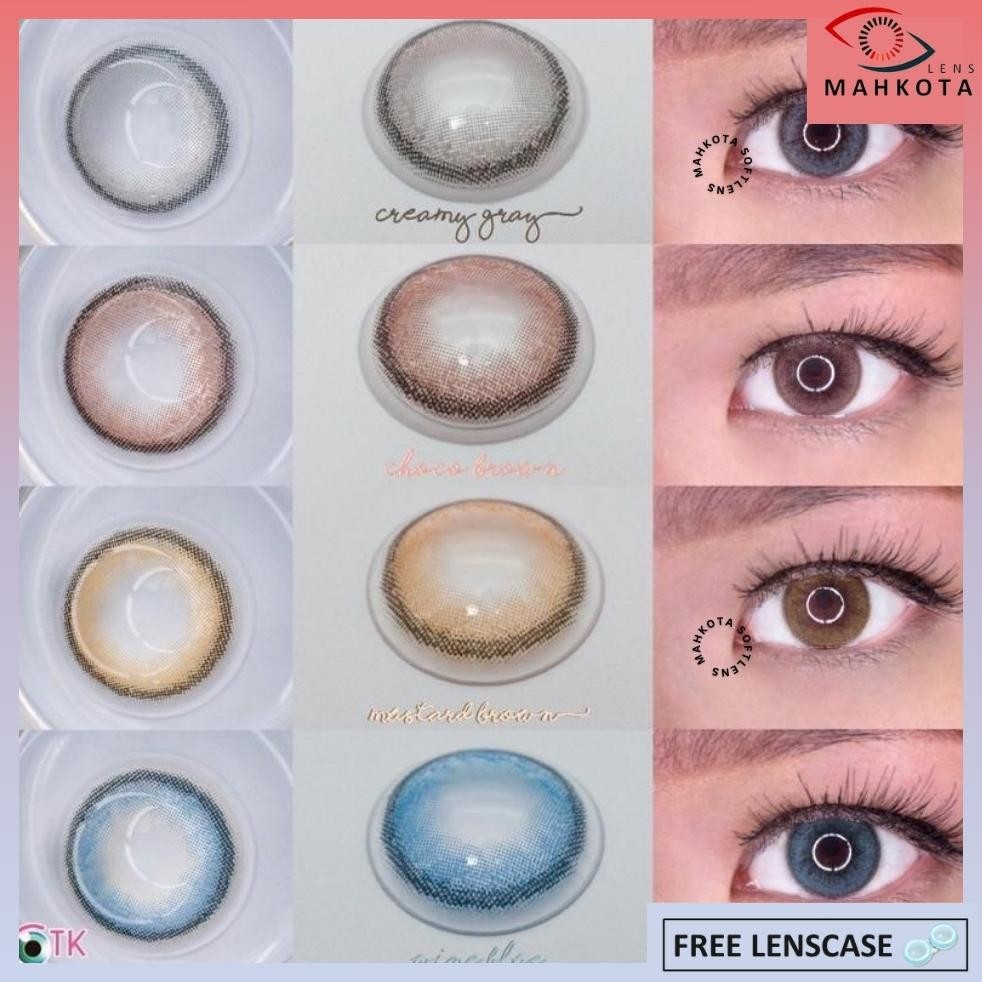 y-76 Promo Meriah SOFTLENS RECIPE NORMAL & MINUS (-0.50 s/d -6.00) BY CTK 14.5MM FREE LENSCASE / GRE