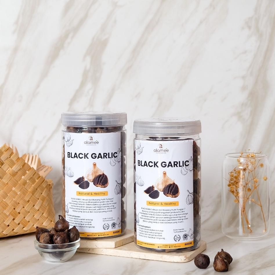 

Alamee Bla Garlic Bawang Hitam Tunggal Lanang Alami Natural Gr