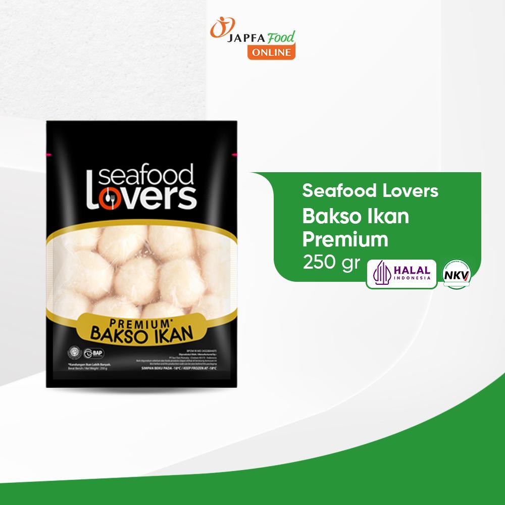 

Seafood Lovers Bakso Ikan Premium 250gr