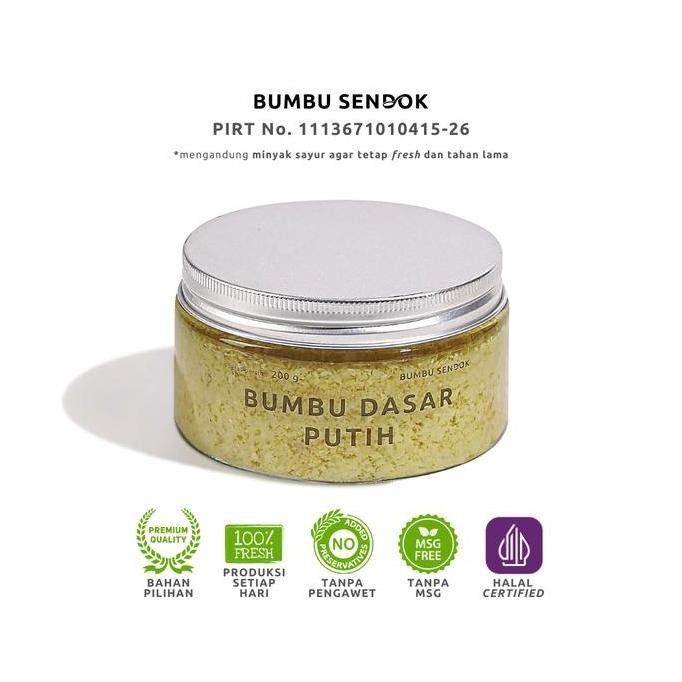 

BUMBU SENDOK Bumbu Dasar Putih 200g MM