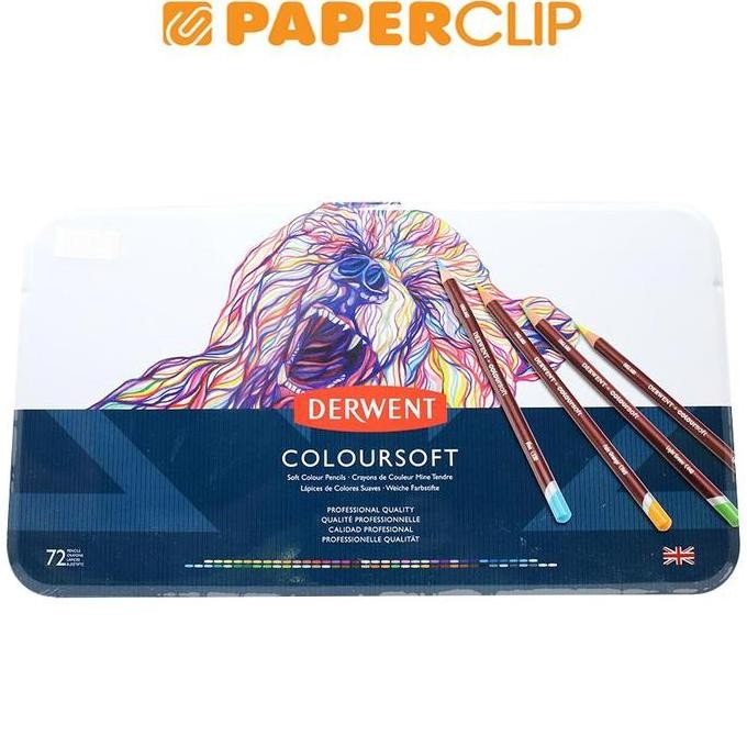 

TERLARIS - PENSIL WARNA DERWENT SET COLOURSOFT 72 COLOR 0701029DW