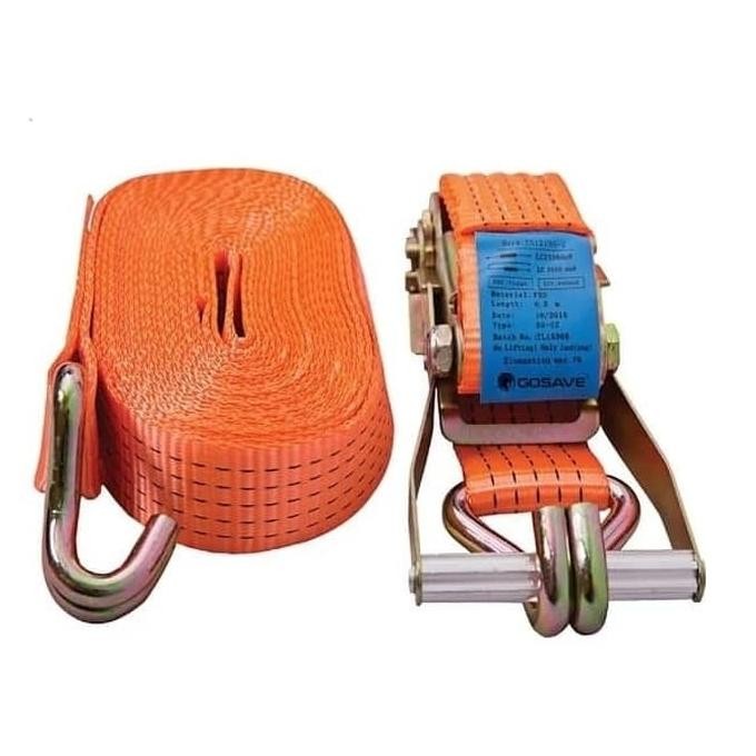 Murah Meriah Tali Krek Sound Track Bell Rachet Tie Down 10 Meter X 1" (2,5 Cm) Tali Pengikat Barang 