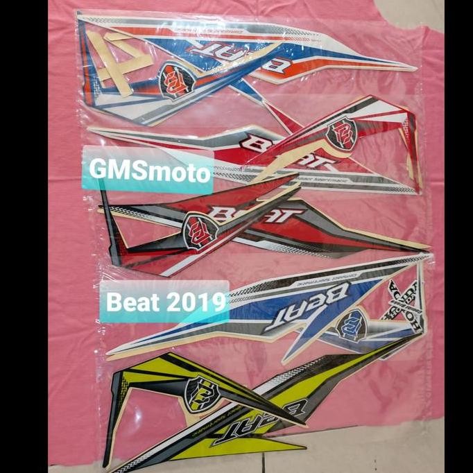 TERLARIS STIKER BODY BEAT ESP 2019 / STRIPING MOTOR BEAT ESP 2019