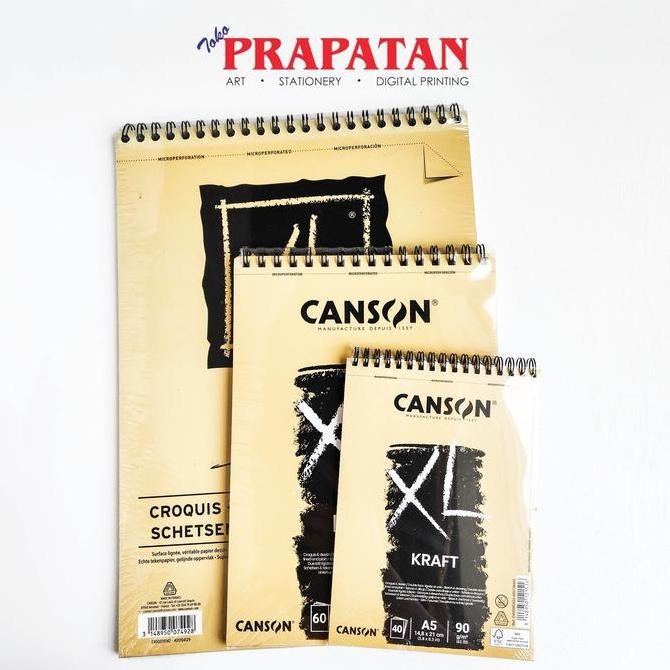 

Sale Canson Xl Kraft Croquis Sketchbook