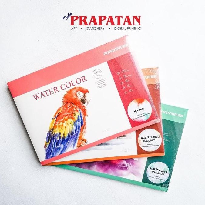

Sale Potentate Watercolor Pad 190X270Mm 100% Wood Pulp 300Gsm