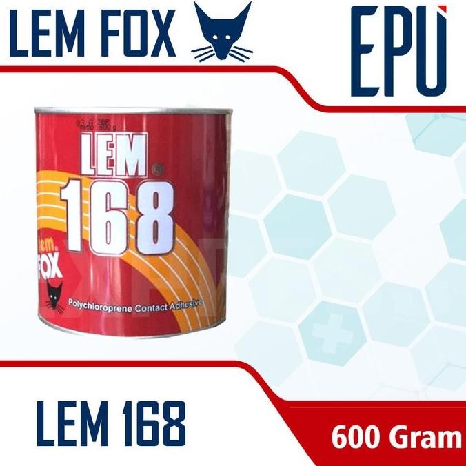 Produk Baru Lem Fox 168 Kuning Lem Kayu Triplek Lantai Vinyl 168 Original Murah