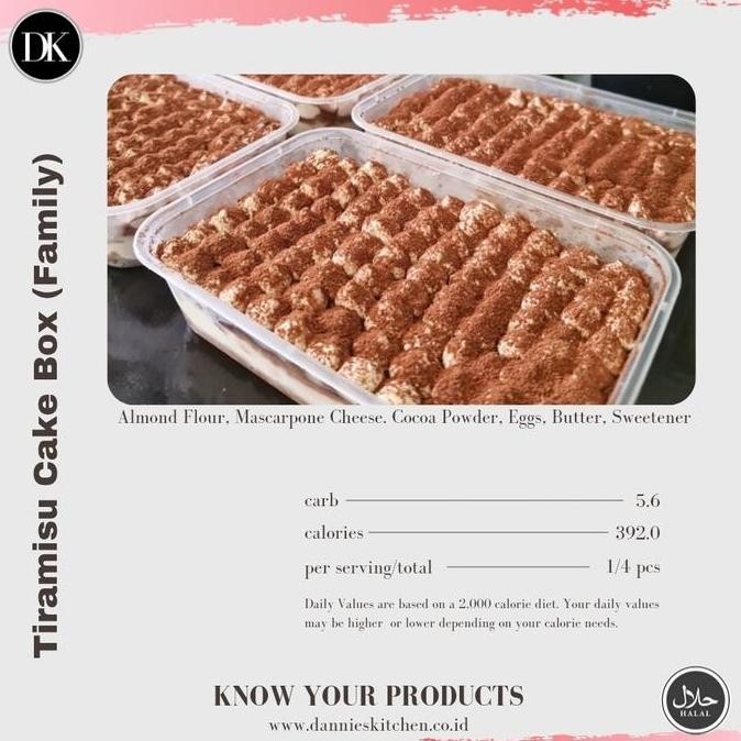 

Terlaris | Terbaru | Best Seller | Termurah Tiramisu Cake Box Keto Original | High Quality | Berkualitas