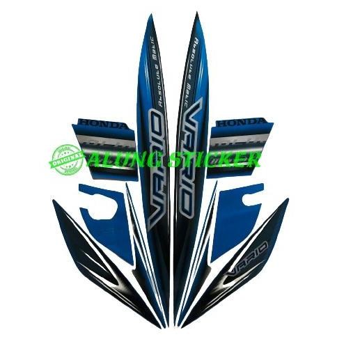 TERBARU STICKER MOTOR HONDA VARIO CW 110 2008 BIRU