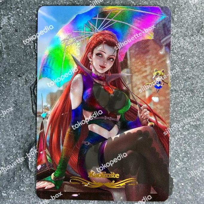 YM Sailor Moon Kaolinite Pvc Layer Hologram Card