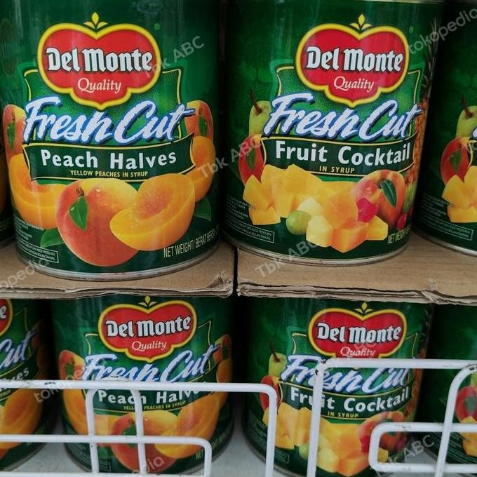 

Terlaris | Terbaru | Best Seller | Termurah Delmonte Cocktail / Peach 825 Gr Buah Kaleng Original | High Quality | Berkualitas