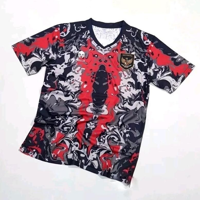Promo Baju Bola Jersey Timnas Indonesia Training Pre Match Mils
