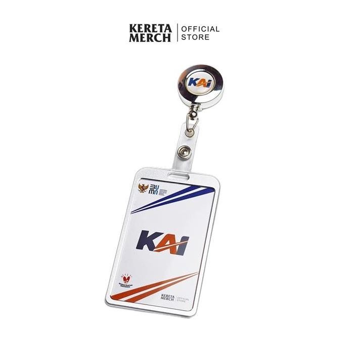 

New KERETA API INDONESIA ID CARD HOLDER YOYO LUXURY NAME TAG PREMIUM PT KAI PERSERO OFFICIAL