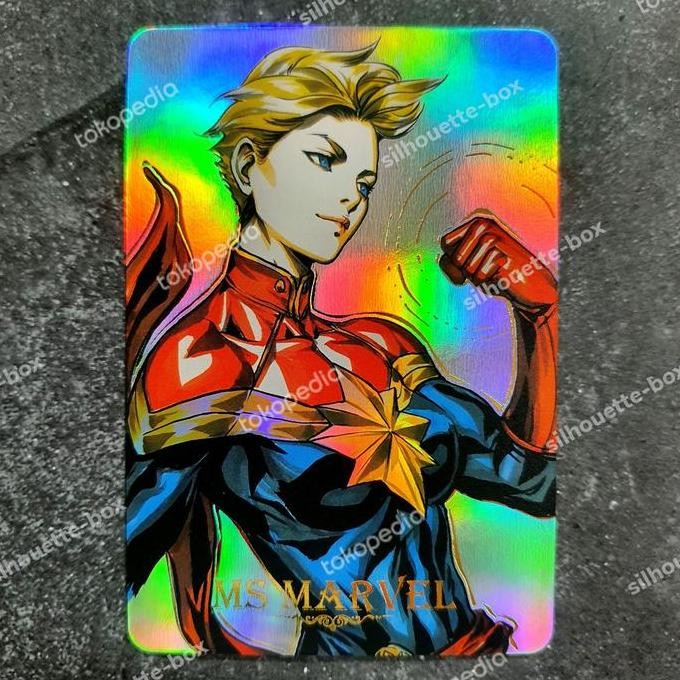 Artgerm Carddass Masters Captain Marvel Hologram Card Vol.5-48