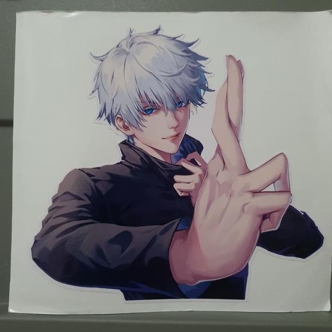 Stiker Mobil / Laptop Jujutsu kaisen Satoru Gojo