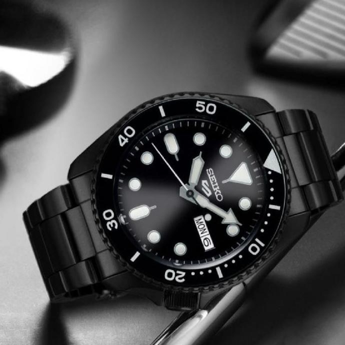 Baru Jam Tangan Pria SEIKO 5 Original Analog Tggl Rantai Stainlees Steel