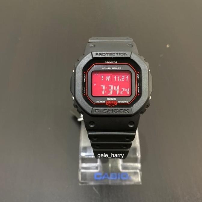 Baru Casio Gshock GW B5600AR-1 Black Red Devil