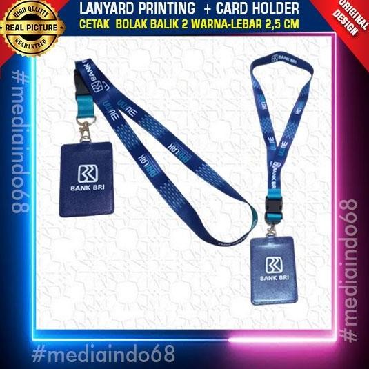 

New Lanyard Printing BUMN BRI ( Paket Exlusive Berkualitas)