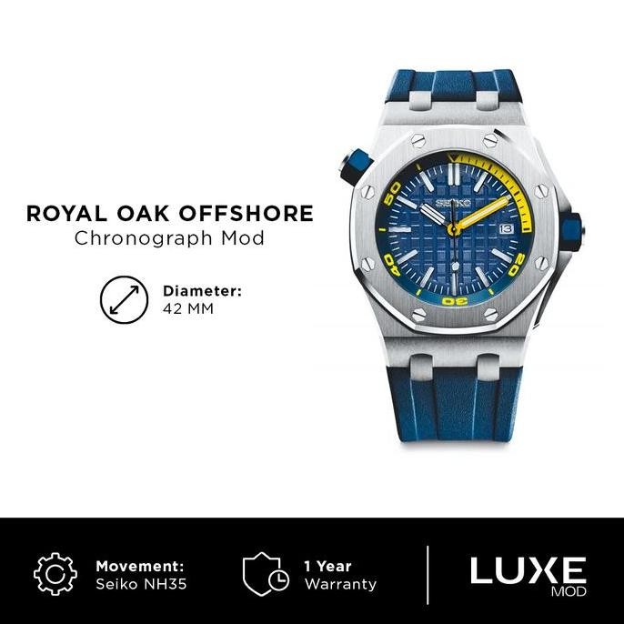 Baru Seiko Royal Oak Offshore Diver Blue NH35