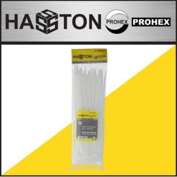 

New Cable tie / Kabel tis Putih 7.6 x 500mm Hasston Prohex (4580-161)