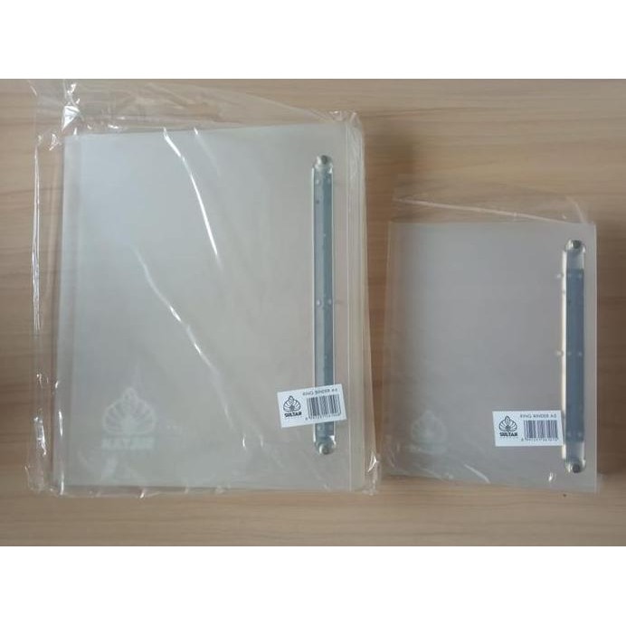 

New Sultan Supply Transparent Ring Binder Matte 3 Rings A4 / A5