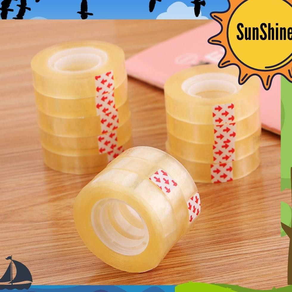 

Rd1- Sunshine Fancy 12 Pcs / Selusin Isolasi Kecil / Selotip 12Mm X 32M At0059