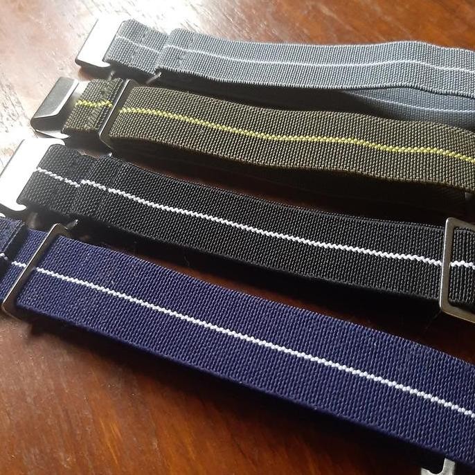 Baru tali jam tangan marine mn strap nato tali jam nato mn style 20mm 22mm Watch