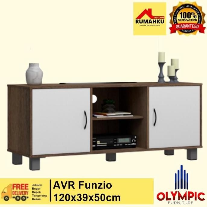 MEJA TV MINIMALIS - RAK TV MINIMALIS - MEJA TV AVR FUNZIO - OLYMPIC