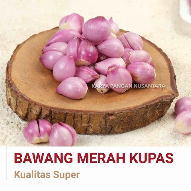 

BAWANG MERAH KUPAS 500GR BAWANG MERAH KUPAS PACK 500 GRAM