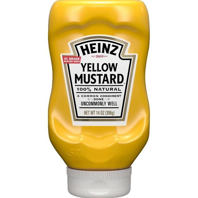 

Heinz Yellow Mustard 14oz / 396gr