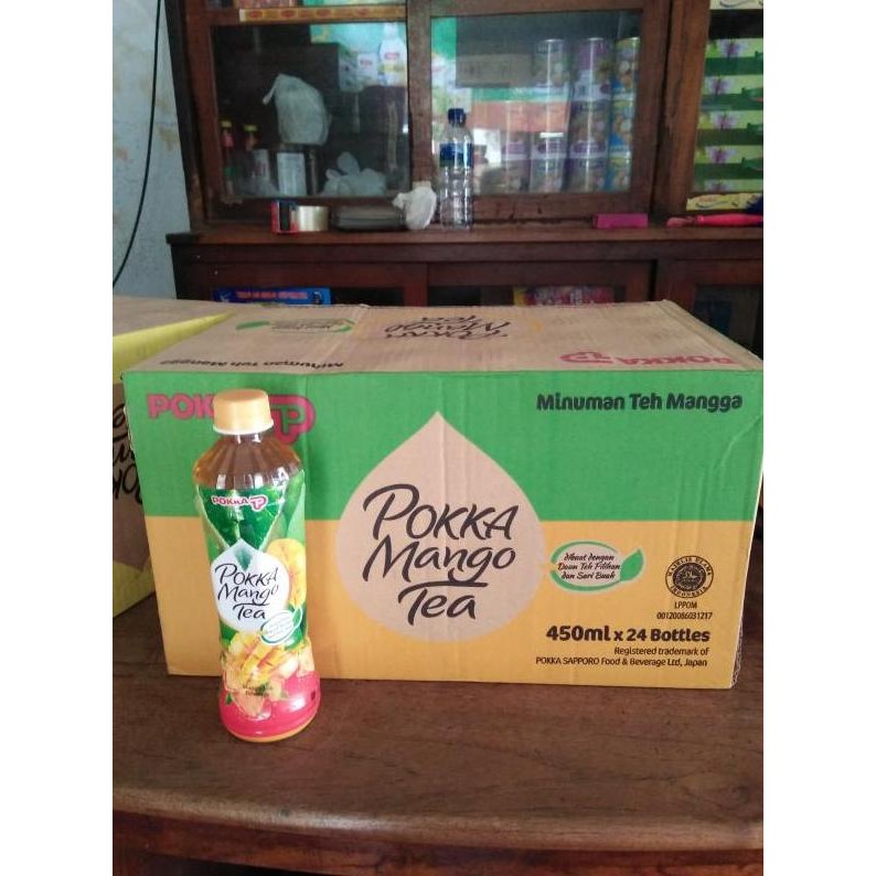 

Pokka Mango Tea 450 Ml - 24 Bottles Per Dus Exp Februari 2026 Minuman Teh Mango Pokka